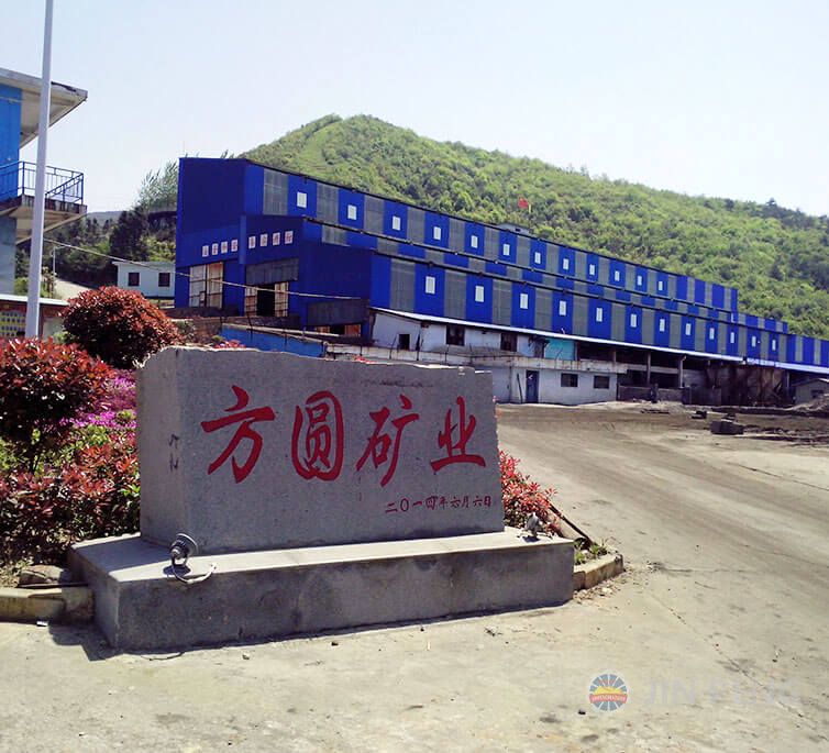 Jiangwu group 600t/d proyecto de estaño