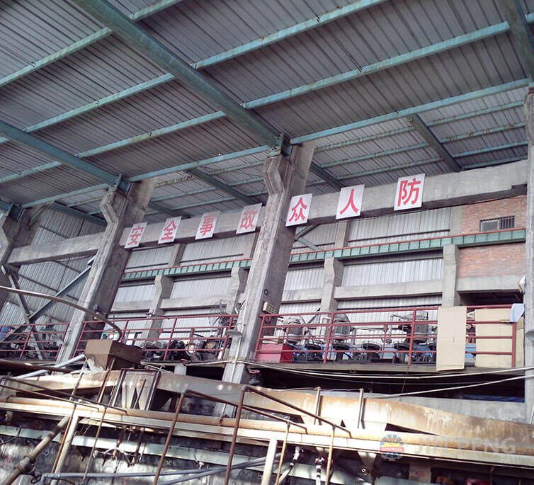 Jiangwu group 600t/d proyecto de estaño