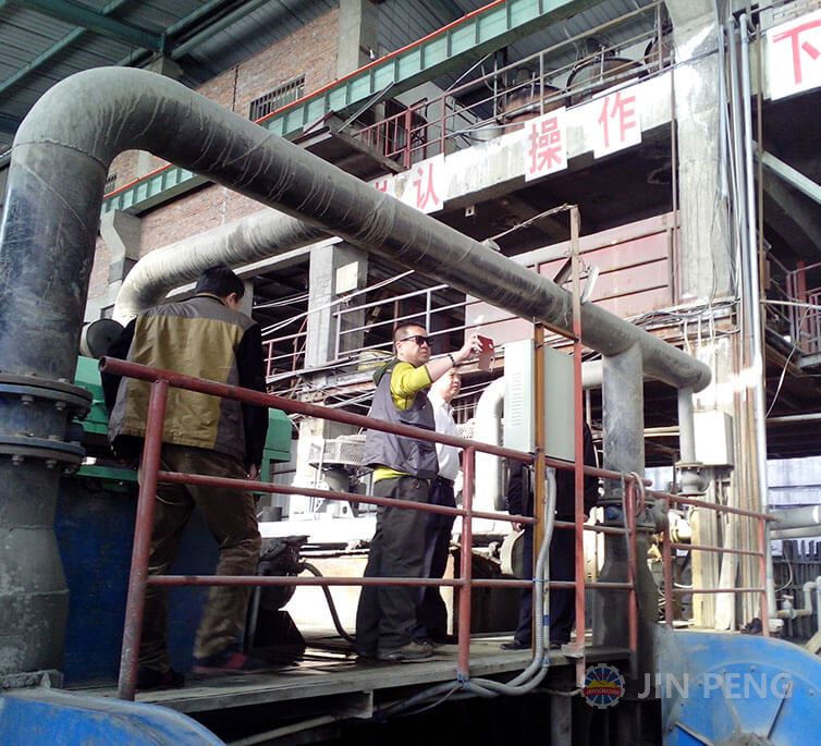 Jiangwu group 600t/d proyecto de estaño
