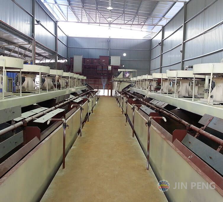 Malaysia 1000t/d planta de oro