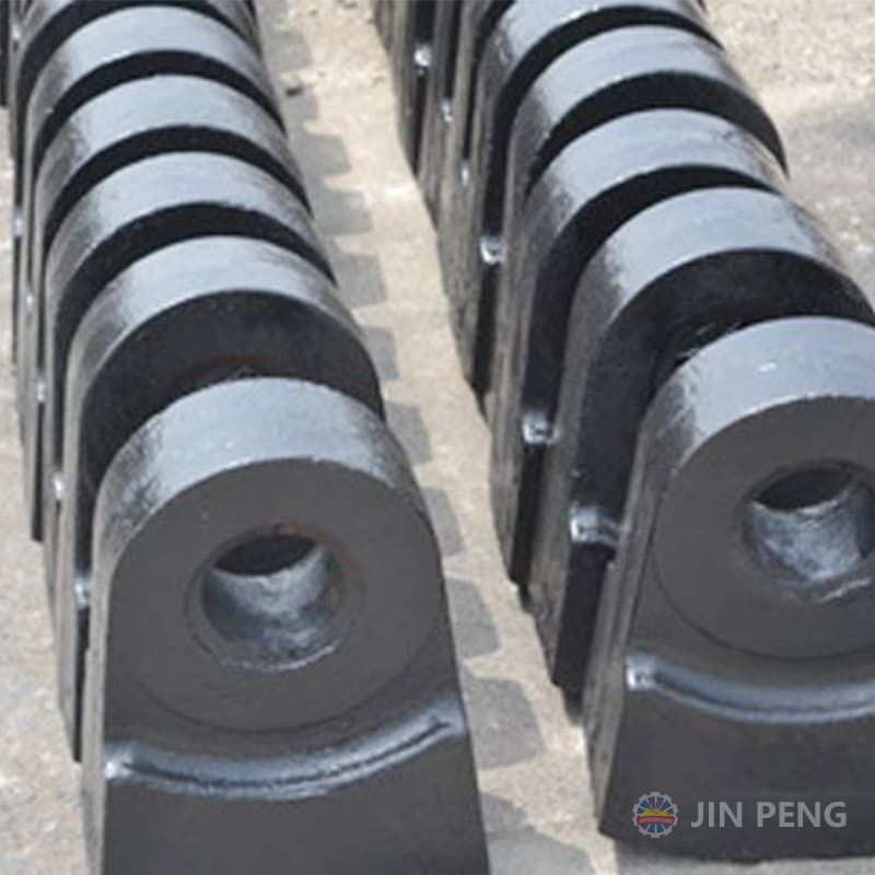 High Manganese Steel Crusher Wear Parts Hammer Head